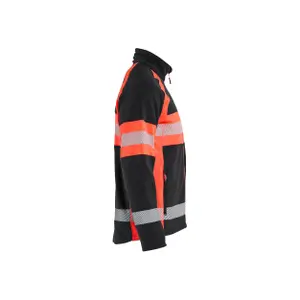Chaqueta de trabajo con cremallera de micropolar alta visibilidad Blaklader image-2