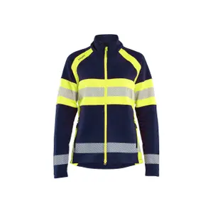 Veste de travail Zippé micropolaire haute-visibilité femme Blaklader image-0