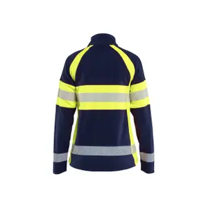 Veste de travail Zippé micropolaire haute-visibilité femme Blaklader image-1