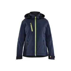 Women's work jacket Blaklader Softshell image-0