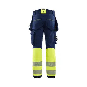 Pantalones de trabajo 4d elásticos de alta visibilidad Blaklader image-3