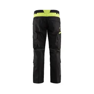 Work pants with 2d stretch knee pockets Blaklader image-4