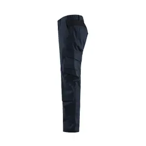 Work pants with 2d stretch knee pockets Blaklader image-3