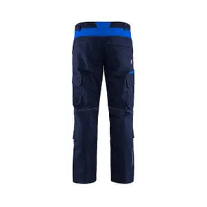Work pants with 2d stretch knee pockets Blaklader image-4