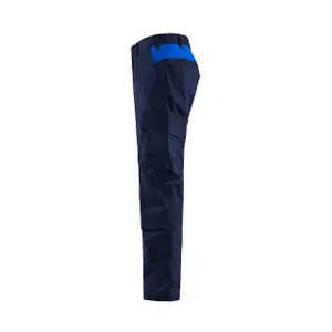 Work pants with 2d stretch knee pockets Blaklader image-3