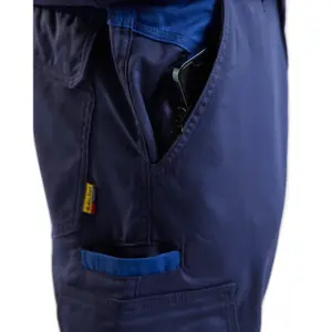 Work pants with 2d stretch knee pockets Blaklader image-6