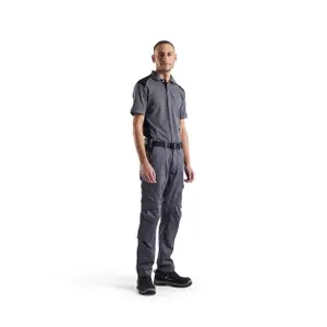 Work trousers with knee pad pockets Blaklader image-4