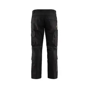 Work pants with 2d stretch knee pockets Blaklader image-4