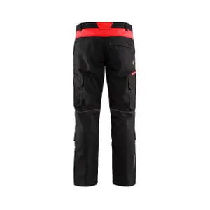 Work pants with 2d stretch knee pockets Blaklader image-4