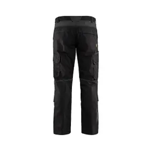 Work pants with 2d stretch knee pockets Blaklader image-4