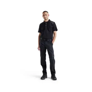 Work pants with 2d stretch knee pockets Blaklader image-1