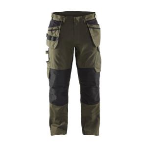 Stretch work Trousers with floating pockets Blaklader image-0