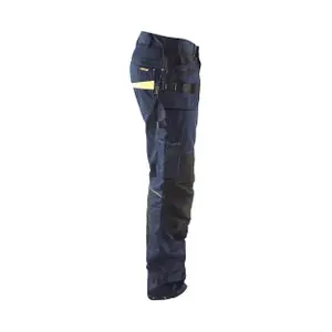 Pants with floating pockets Blaklader +Stretch image-1