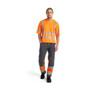 Pantalones de trabajo elásticos de alta visibilidad Blaklader image-1
