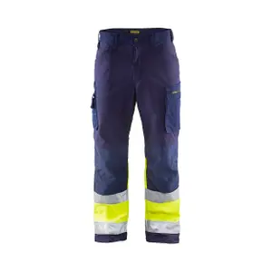 High-visibility softshell trousers Blaklader image-0