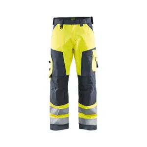 High-visibility stretch work Trousers Blaklader image-0