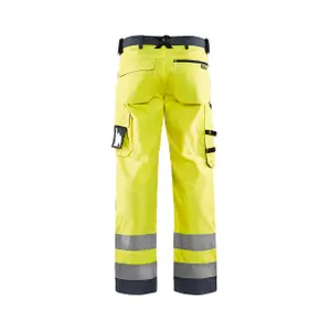 High-visibility stretch work Trousers Blaklader image-4