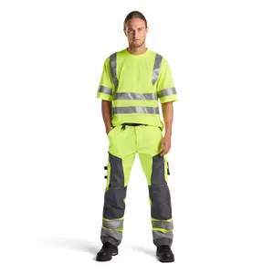 High-visibility stretch work Trousers Blaklader image-1