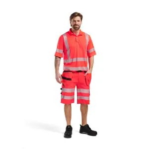 High visibility stretch shorts Blaklader image-1
