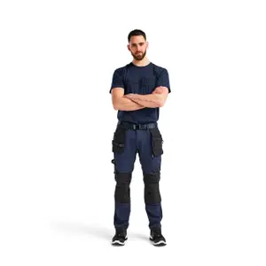 Work trousers for craftsmen Blaklader HTP KP image-1