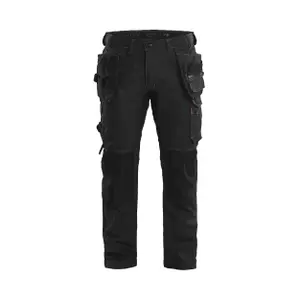 Stretch denim work trousers with pockets Blaklader image-0