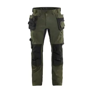 175018324298-1750-pantalon-cargo-avec-poches-flottantes-blaklader-stretch-2d-vert-foret-noir