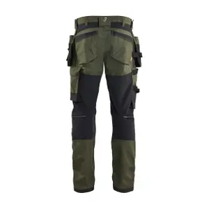 Work trousers with stretch pockets 2D Blaklader image-1