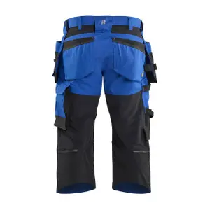 Stretch work cropped trousers 2D Blaklader image-1