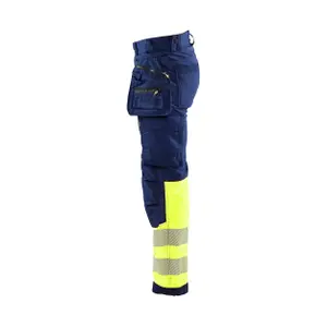 Softshell work Trousers Blaklader HV Class 1 HTP KP image-2