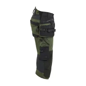 Stretch cropped trousers Blaklader Striker image-2