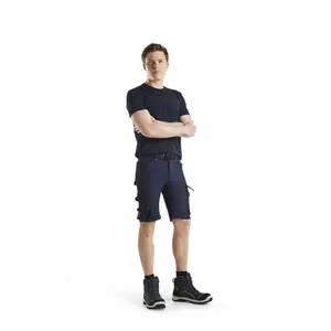 Short stretch 4D without floating pocket Blaklader X1900 image-1