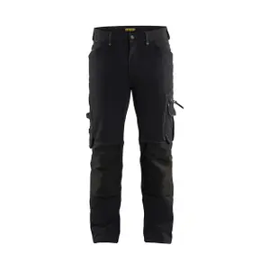 4d stretch work Trousers without floating pockets Blaklader X1900