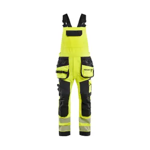 High-visibility 4d stretch bib overalls Blaklader image-0