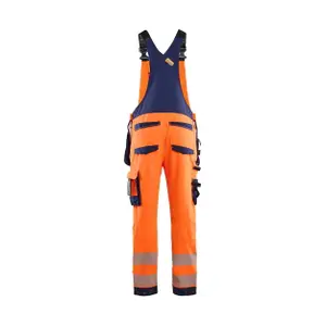 High-visibility 4d stretch bib overalls Blaklader image-3