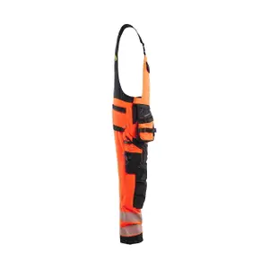 High-visibility 4d stretch bib overalls Blaklader image-1
