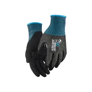 Nitrile-coated cut-resistant touch screen work gloves level F Blaklader image-0