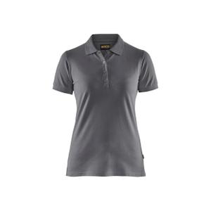 330710359400-3307-poloshirt-til-kvinder-blaklader-lysegra