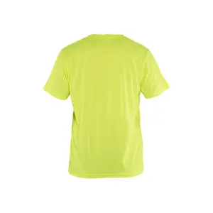 High visibility V-neck T-shirt Blaklader image-4