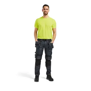 High visibility V-neck T-shirt Blaklader image-1