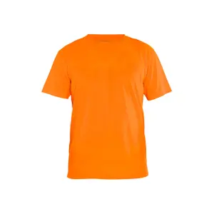 High visibility V-neck T-shirt Blaklader image-0