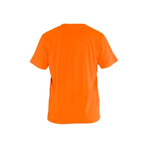 High visibility V-neck T-shirt Blaklader image-4