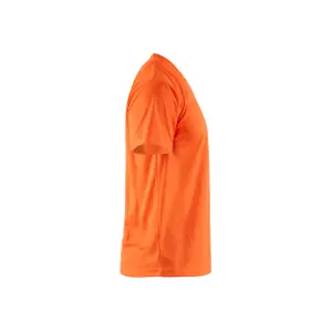 High visibility V-neck T-shirt Blaklader image-3