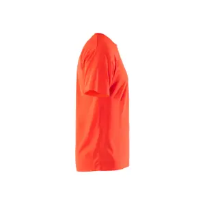 High visibility V-neck T-shirt Blaklader image-3