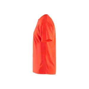 High visibility V-neck T-shirt Blaklader image-2
