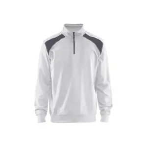 Sweatshirt col camionneur bicolore Blaklader image-0
