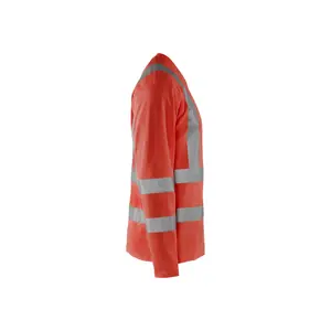 Long-sleeved high-visibility v-neck anti-uv T-shirt Blaklader image-1