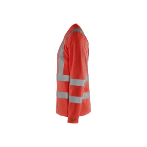 Long-sleeved high-visibility v-neck anti-uv T-shirt Blaklader image-2
