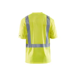 High Visibility T-Shirt v-kragen v-kragen anti-uv anti-geruch Blaklader image-4