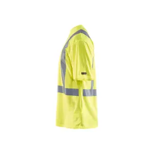 High Visibility T-Shirt v-kragen v-kragen anti-uv anti-geruch Blaklader image-3