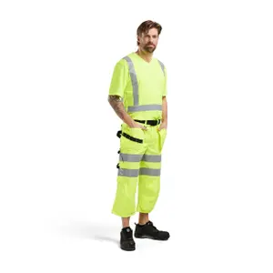 High Visibility T-Shirt v-kragen v-kragen anti-uv anti-geruch Blaklader image-1